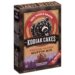 Kodiak Cakes Double Dark Chocolate Muffin Mix - 14 OZ 6 Pack