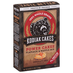 Kodiak Cakes Chocolate Chip Flapjack & Waffle Mix - 18 OZ 6 Pack