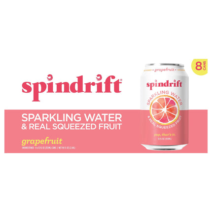 Spindrift Grapefruit Sparkling Water - 96 FZ 3 Pack