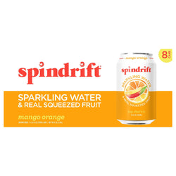 Spindrift Orange Mango Sparkling Water - 96 FZ 3 Pack
