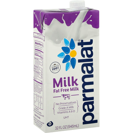 Parmalat Fat Free Milk - 32 FZ 12 Pack