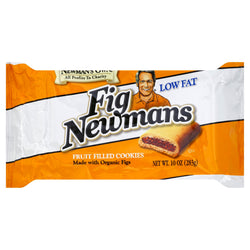 Newman's Own Organics Fig Low Fat Fruit Filled Cookies - 10 OZ 6 Pack