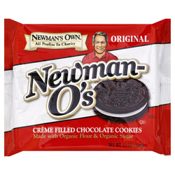 Newman's Own Organics Original Creme Filled Chocolate Cookies - 13 OZ 6 Pack