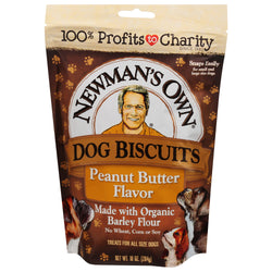 Newman's Own Dog Biscuits Peanut Butter - 10 OZ 6 Pack