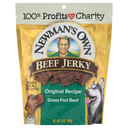 Newman's Own Beef Jerky Dog Treats - 5 OZ 6 Pack