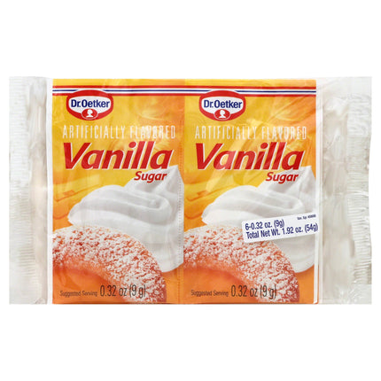 Dr. Oetker Original Vanilla Sugar - 1.92 OZ 12 Pack
