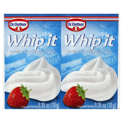 Dr. Oetker Whip It Stabilizer For Whipping Cream - 0.7 OZ 30 Pack