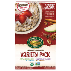 Nature's Path Organic Variety Pack Hot Oatmeal - 14 OZ 6 Pack