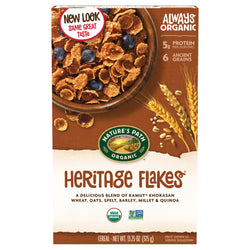 Nature's Path Organic Heritage Flakes Cereal - 13.25 OZ 12 Pack