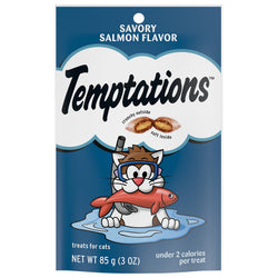 Whiskas Cat Treat Temptations Savory Salmon - 3 OZ 12 Pack
