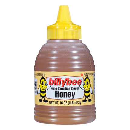 Billy Bee Squeeze Canadaian Clover Honey - 16 OZ 6 Pack