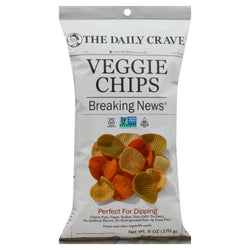 The Daily Crave Veggie Chips - 6 OZ 8 Pack