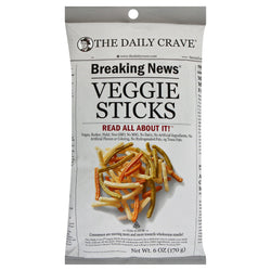 The Daily Crave Veggie Sticks - 6 OZ 8 Pack