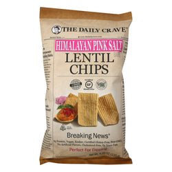 The Daily Crave Himalyan Pink Salt Lentil Chips - 4.25 OZ 8 Pack