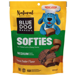 Blue Dog Bakery Softies Peanut Butter Dog Treat - 18 OZ 6 Pack