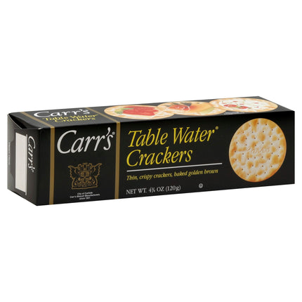 Carr's Crackers Table Water Original - 4.25 OZ 12 Pack