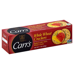 Carr's Crackers Table Water Whole Wheat - 7 OZ 12 Pack