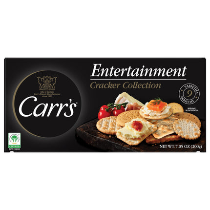 Carr's Crackers Entertainment Collection - 7.05 OZ 12 Pack