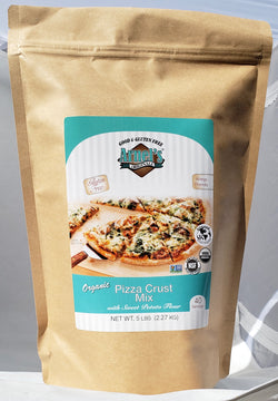 Arnels Originals, Gluten Free, Organic Baking Mixes Pizza Crust Mix - 5 LB 6 Pack