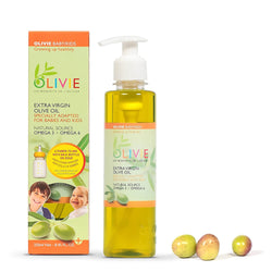 ATLAS OLIVE OILS USA OLIVIE BABY KIDS Extra Virgin Olive Oils 250ML - 8.5 OZ 24 Pack