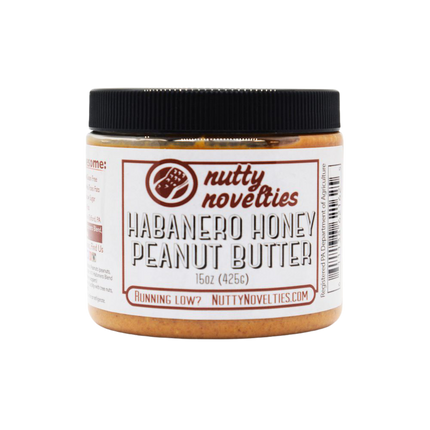 Nutty Novelties Habanero Honey Peanut Butter - 15 OZ 12 Pack