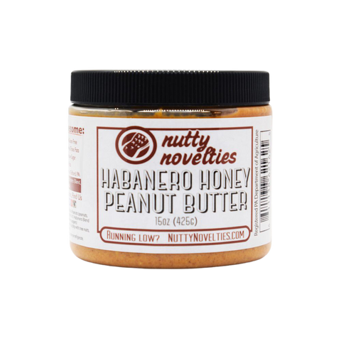 Nutty Novelties Habanero Honey Peanut Butter - 15 OZ 12 Pack