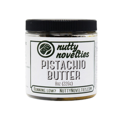 Nutty Novelties Pistachio Butter - 8 OZ 12 Pack