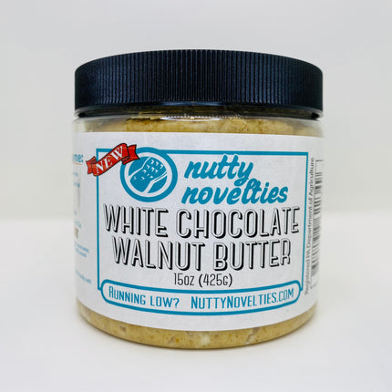 Nutty Novelties White Chocolate Walnut Butter - 15 OZ 12 Pack