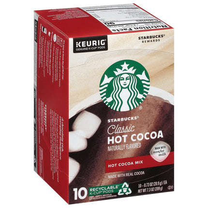 Starbucks K-Cup Hot Chocolate - 7.3 OZ 6 Pack