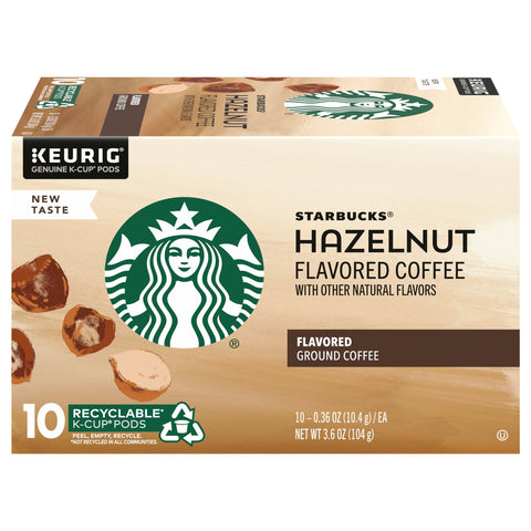 Starbucks K-Cup Hazelnut - 3.6 OZ 6 Pack