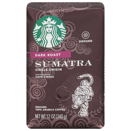 Starbucks Ground Sumatra - 12 OZ 6 Pack