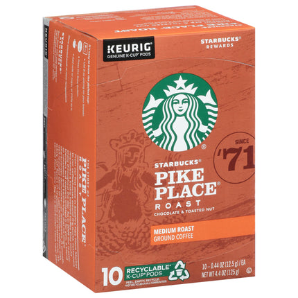 Starbucks K-Cup Pike's Place - 4.4 OZ 6 Pack