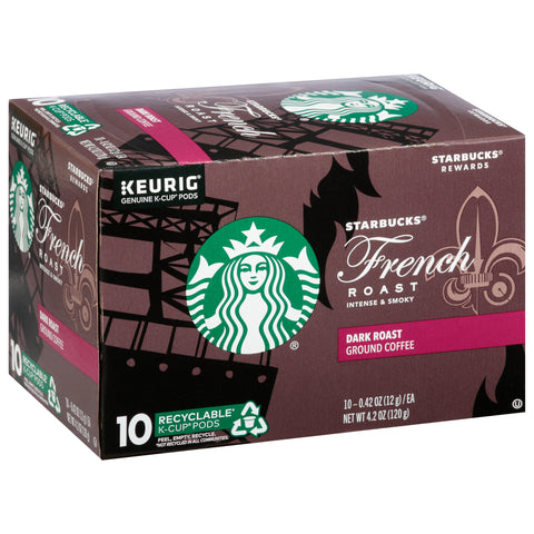 Starbucks K-Cup French Roast - 4.2 OZ 6 Pack
