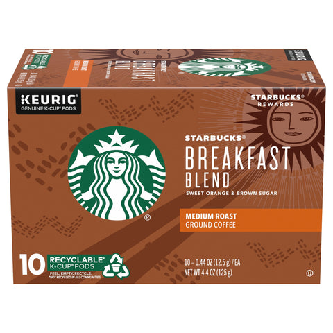 Starbucks K-Cup Breakfast Blend - 4.4 OZ 6 Pack