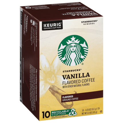 Starbucks Cups Vanilla - 3.5 OZ 6 Pack