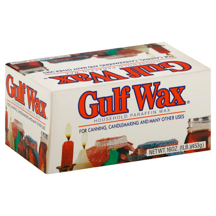 Gulf Wax Household Paraffin - 1 LB 24 Pack