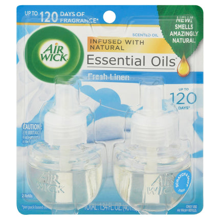 Airwick Scented Oil Snuggle 2Pk - 1.34 FZ 6 Pack