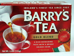 Bewley Irish Imports Gold Blend Tea Bags - 40 ct. - 4.4 OZ 48 Pack