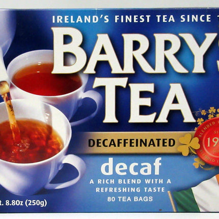 Bewley Irish Imports Decaf Tea Bags  - 80 ct. - 8.8 OZ 24 Pack