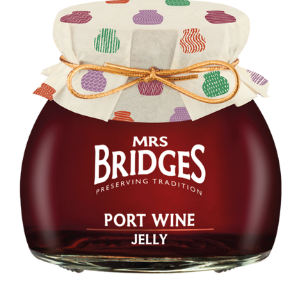 Mrs Bridges Port Wine Jelly - 8.8 OZ 6 Pack