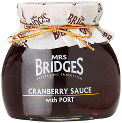 Mrs Bridges Cranberry Sauce with Port - 8.8 OZ 6 Pack
