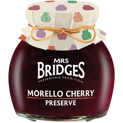 Mrs Bridges Morello Cherry Preserve - 12 OZ 6 Pack
