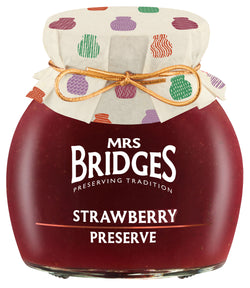 Mrs Bridges Strawberry Preserve - 12 OZ 6 Pack
