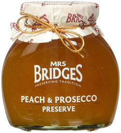 Mrs Bridges Peach & Prosecco Preserve - 12 OZ 6 Pack