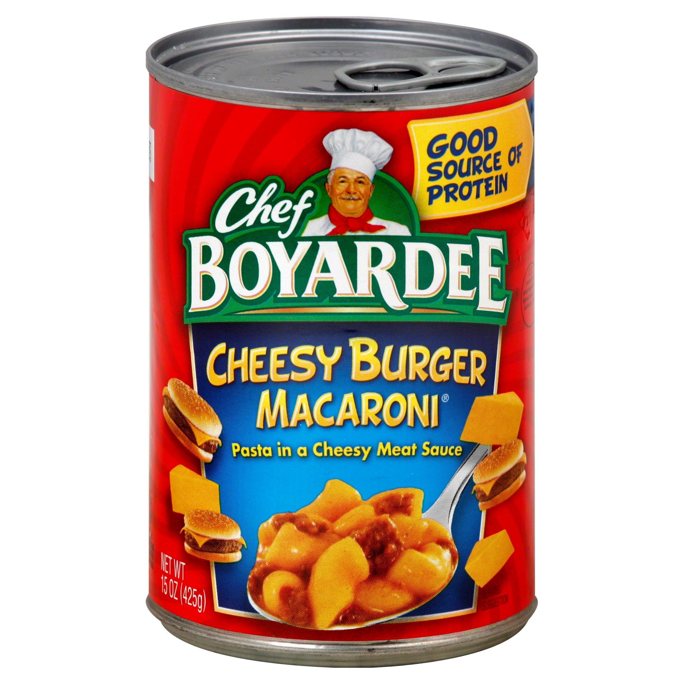 Chef Boyardee Cheesy Burger Macaroni - 15 OZ 12 Pack – StockUpExpress