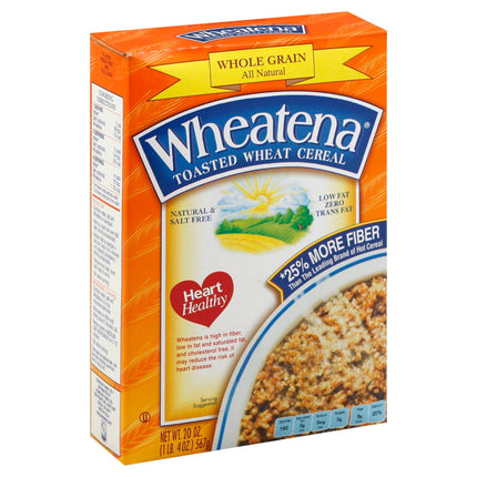 Wheatena Oatmeal Plain - 20 OZ 12 Pack