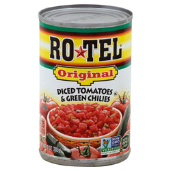 Rotel Diced Tomatoes & Green Chilies - 10 OZ 12 Pack