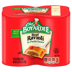 Chef Boyardee Beef Ravioli - 60 OZ 6 Pack