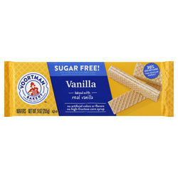 Voortman Bakery Sugar Free Vanilla Wafers - 9 OZ 12 Pack
