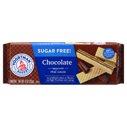 Voortman Bakery Sugar Free Chocolate Wafers - 9 OZ 12 Pack